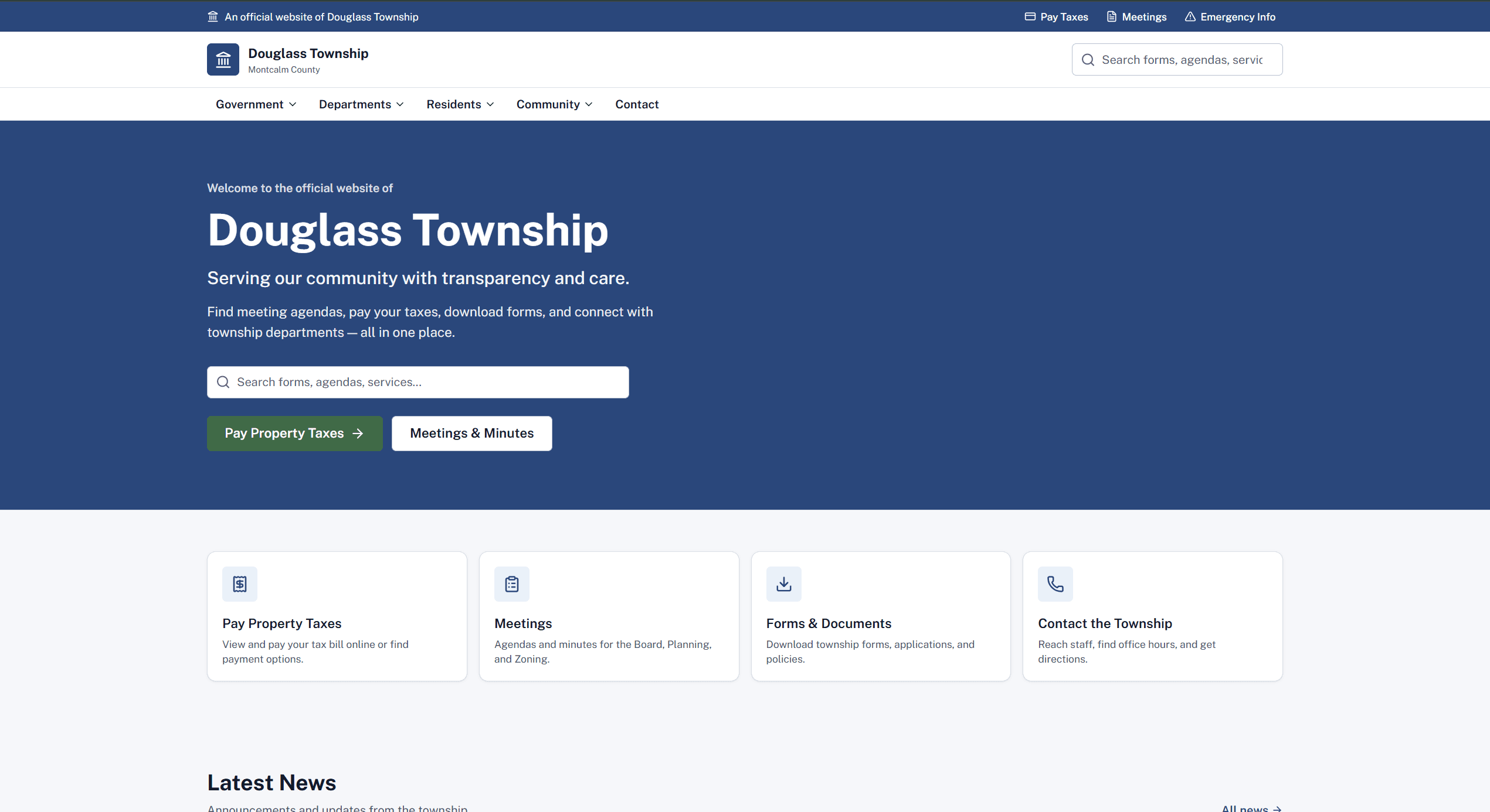 Douglass Township — douglasstwpmi.gov